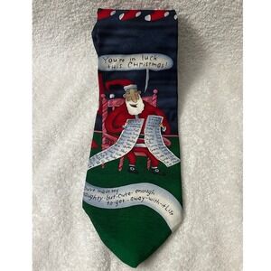 Shoebox Christmas Necktie Santa Naughty List Novelty Holiday Xmas‎ Tie